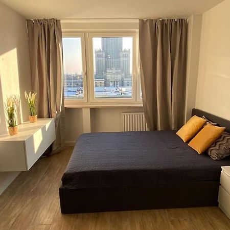 New Apartment With Magnificent View Варшава Екстер'єр фото