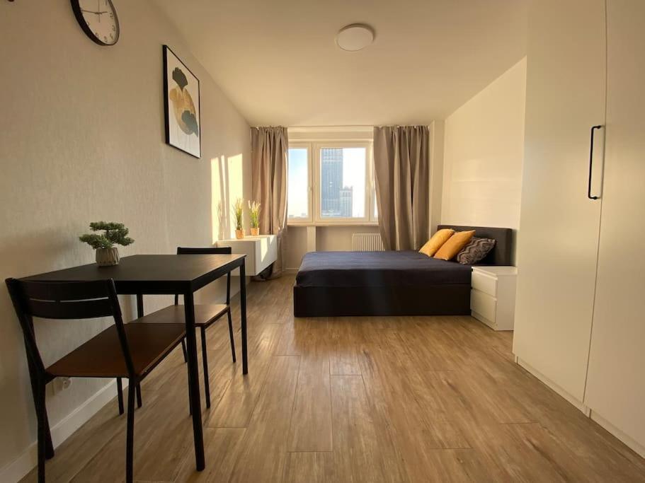 New Apartment With Magnificent View Варшава Екстер'єр фото